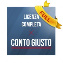 Conto Giusto - Licenza 1 mese